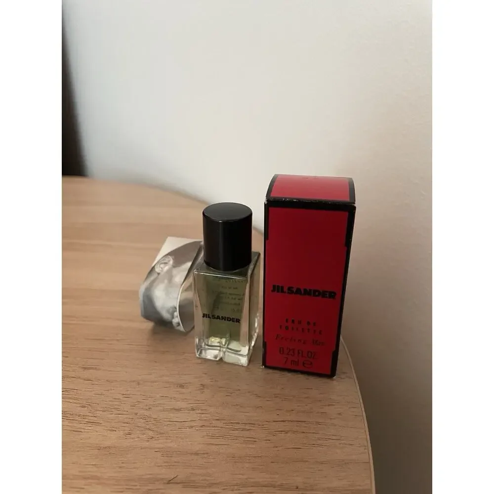 VINTAGE FEELING MAN BY JIL SANDER EDT 0.25 OZ / 7 ML MINIATURE With Box